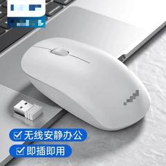 FLP 2.4G ワイヤレスマウス ホワイト ノートパソコン デスクトップパソコン 静音 ポータブル ビジネス オフィス マウス