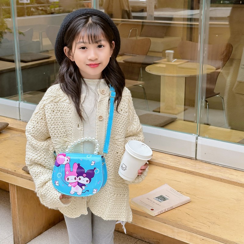Cartoon Melody Kids Shoulder Bag Fashion Jardín de infantes con bolsas para salir lindas bolsas de mochila casuales Kulomi