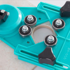 Glass Locator for Drilling, Tile, Glass & Marble Hole Puncher & Fixator, Drilling Positioner, Tile Chamfering Tool