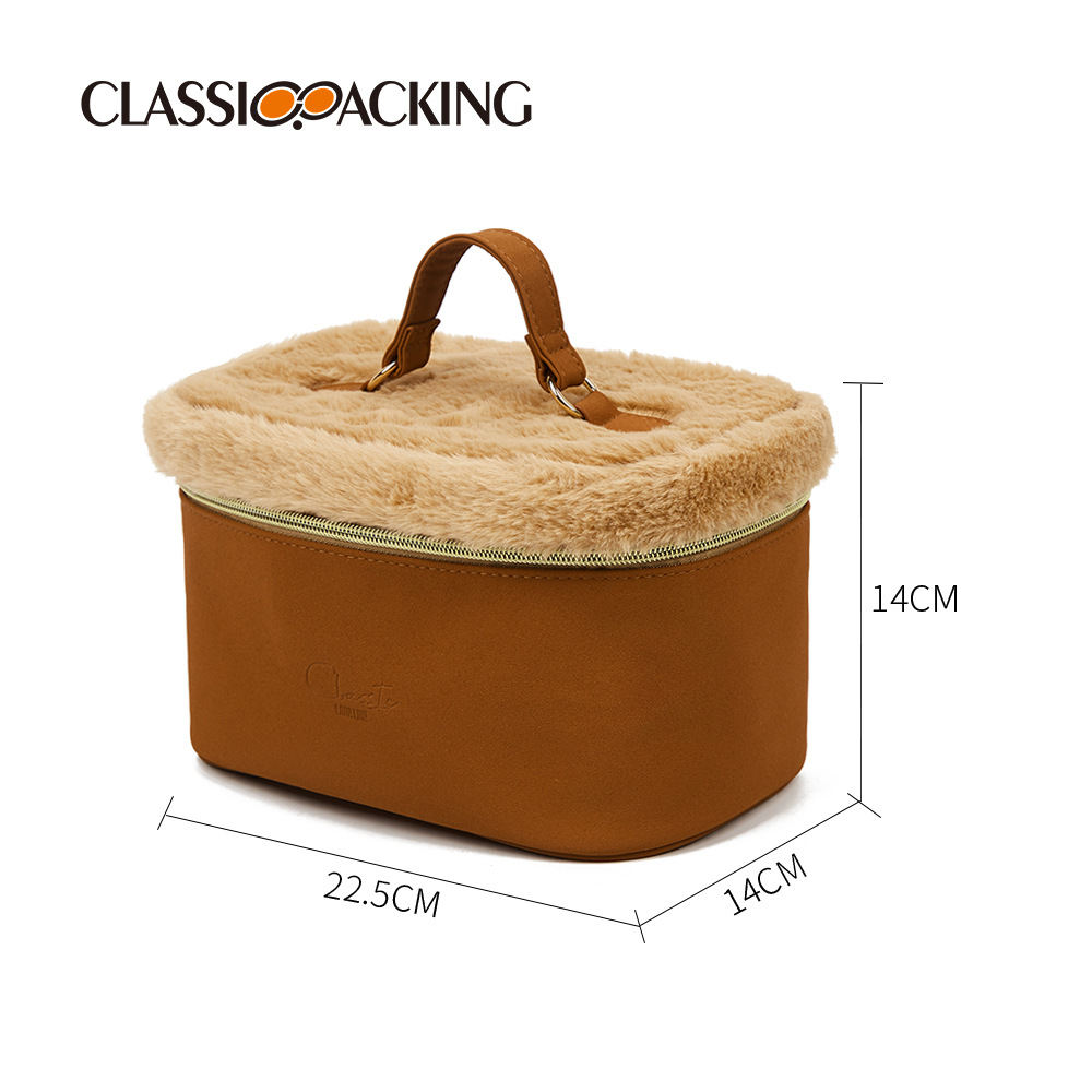 Nuevo bolso de belleza coreano de otoño e invierno, bolso de almacenamiento de mensajero de un solo hombro, bolso de almacenamiento de cosméticos multifuncional de gran capacidad