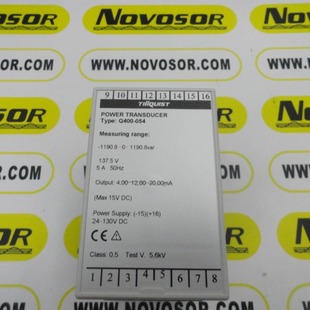 Tillquist Transmitter Q400-054 29600.40400 Vb400-400Ul