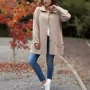 新款秋冬翻领跨境女装