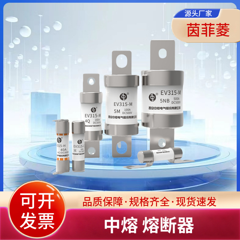 西安中熔熔断器RS309-MF EV30A 35A 40A 45A 50A 60A 70A 80A 90A