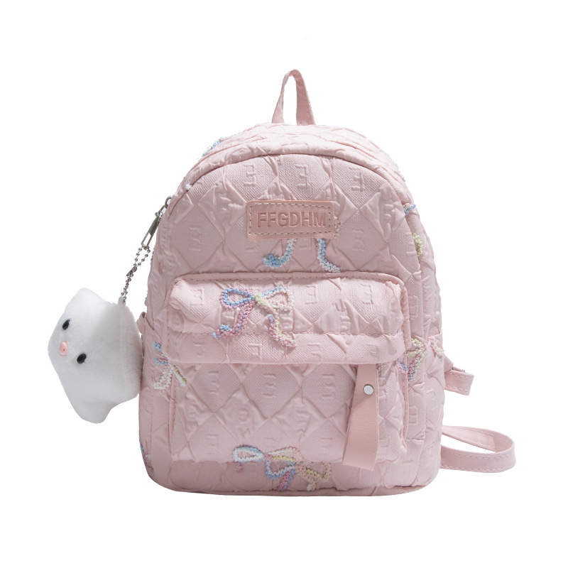 2025 mochila escolar de verano, niña de secundaria, mochila pequeña, niña de viaje, estudiante universitario, mochila de celebridades de Internet, salvaje coreano