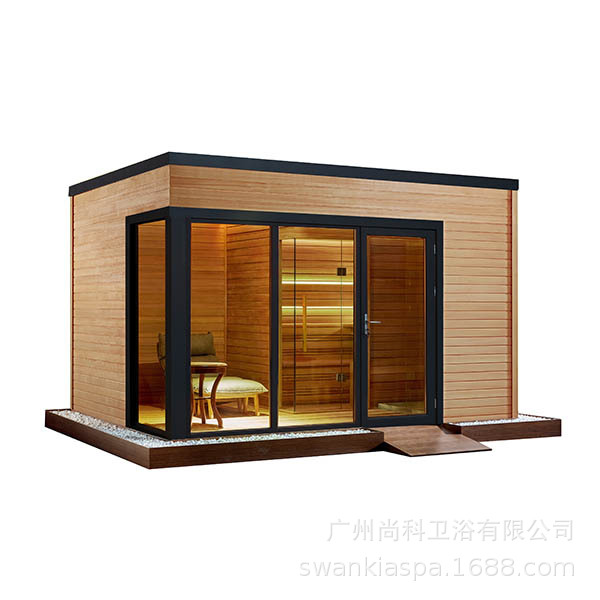 LT08 户外桑拿房 豪华桑拿屋  户外桑拿 户外浴缸 户外Spa