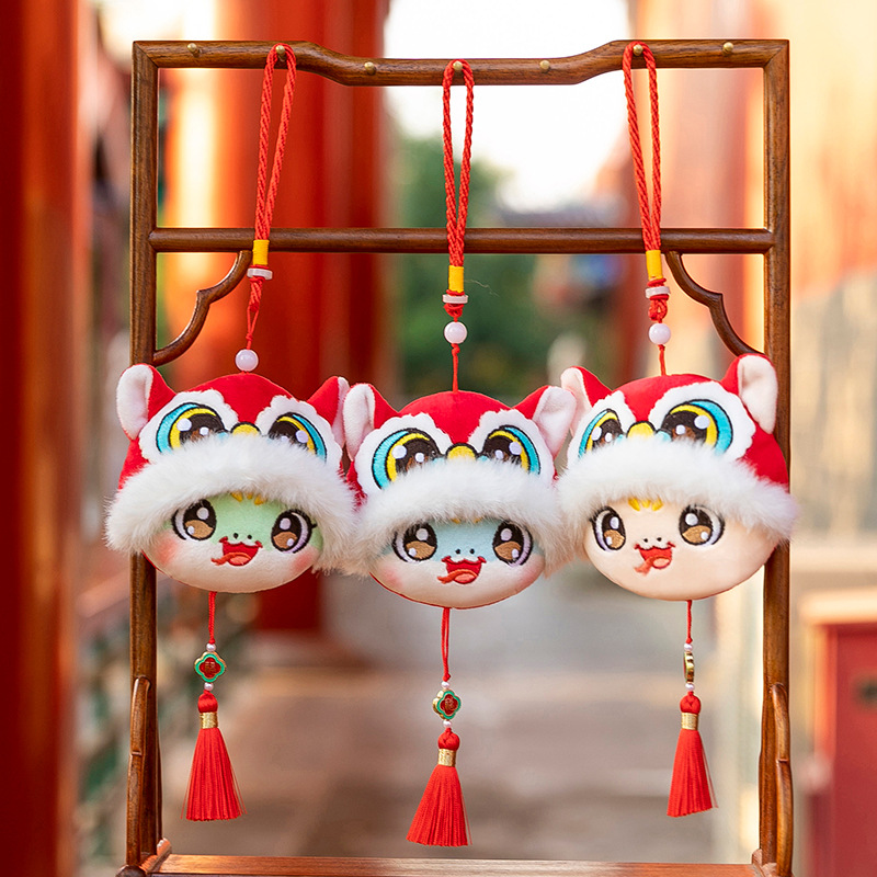 뱀 마스코트 인형 인형 조디악 귀여운 보물 뱀 봉제 장난감 헝겊 인형 새해 선물 도매