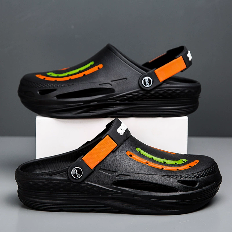 Летняя новая обувь EVA для пещер носить толстую подошвину нескользящая обувь для пляжной обуви для мужчин повседневная мода сандалии