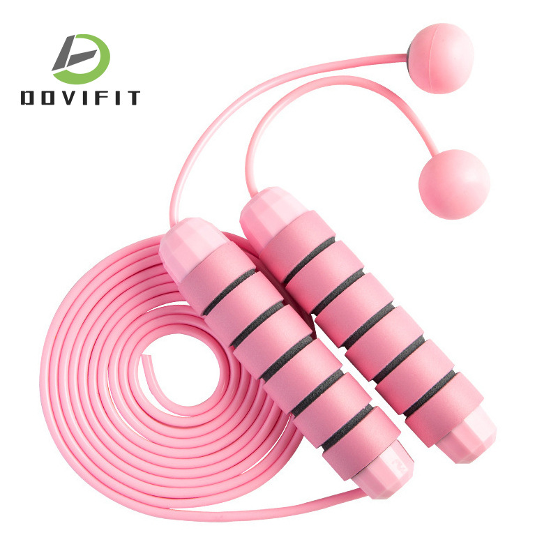 Cuerda de saltar inalámbrica deportes corporales de fitness pérdida de peso inalámbrica de doble uso que adelgaza la cuerda de saltar con carga de peso