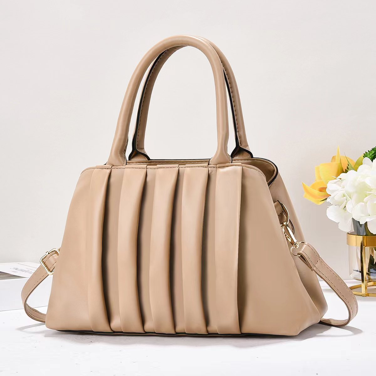 Temperamento versátil nuevo bolso coreano de moda mujer hermoso bolso de hombro bolso de mujer bolso de mujer bolso grande