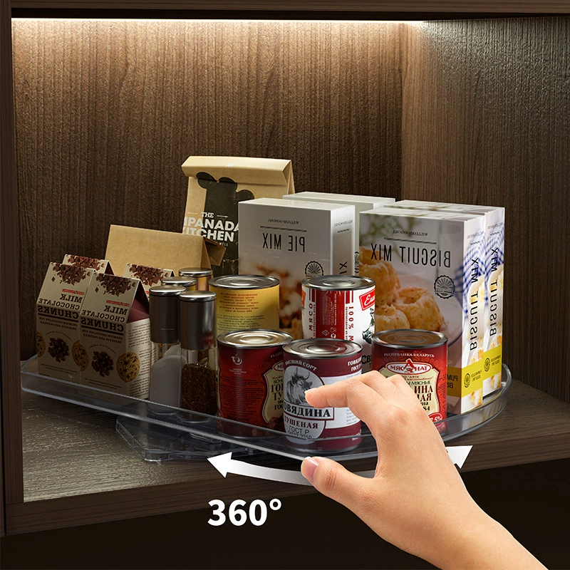 Cross -border household kitchen rotation seasoning rack spice box storage shelf refrigerator beer drink rotation rack