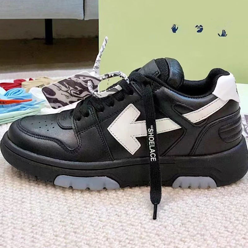 Ow flecha zapatos de tablero blanco y negro Panda hombres Dunk deportes moda marca pareja casual zapatos blancos mujeres Comercio exterior orden original