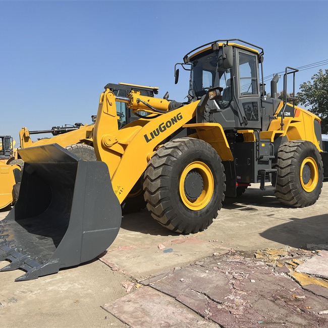 Exportación alemana de segunda mano LiuGong862H 856H 856 cargador noventa por ciento de buena calidad prueba de sitio