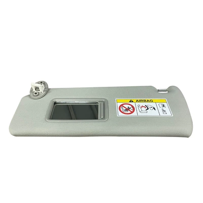 Suitable for Toyota bullying Prado 2700/4000/LC120 sun visor vanity mirror sun block front sun visor (Sun visor rearview mirror) - 10-23-gray-left