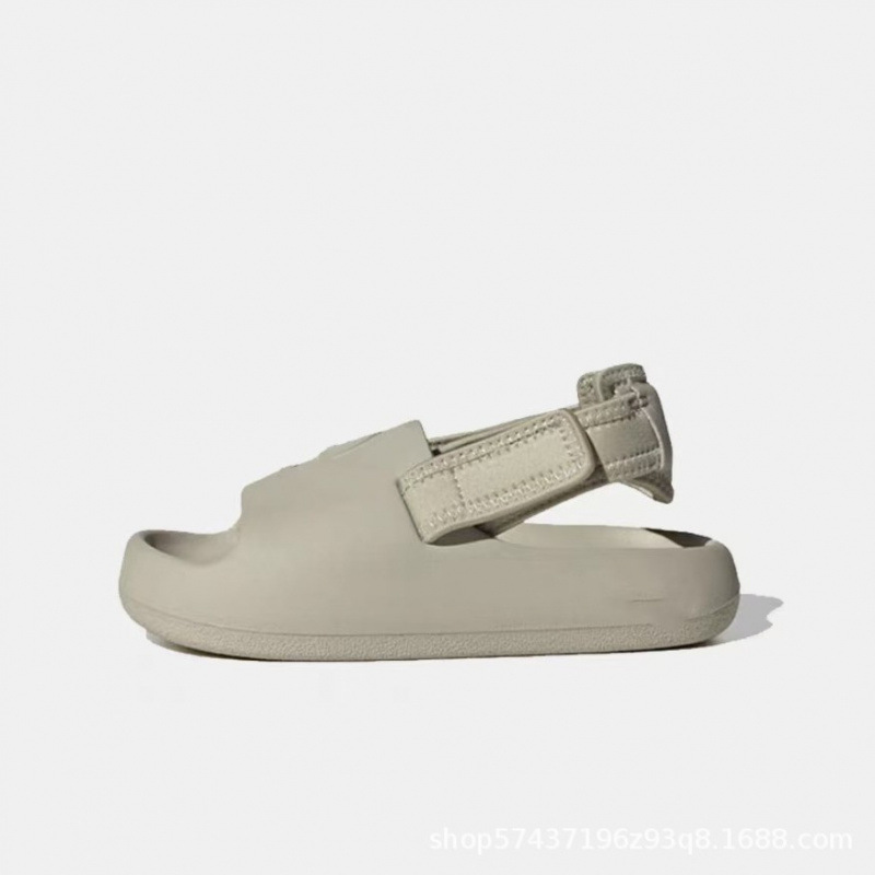 New Closed-Toe Velcro Slippers for Children, New Soft and Lightweight Thick-Soled Dual-Wear Non-Slip Dopamine Sandals for Kids