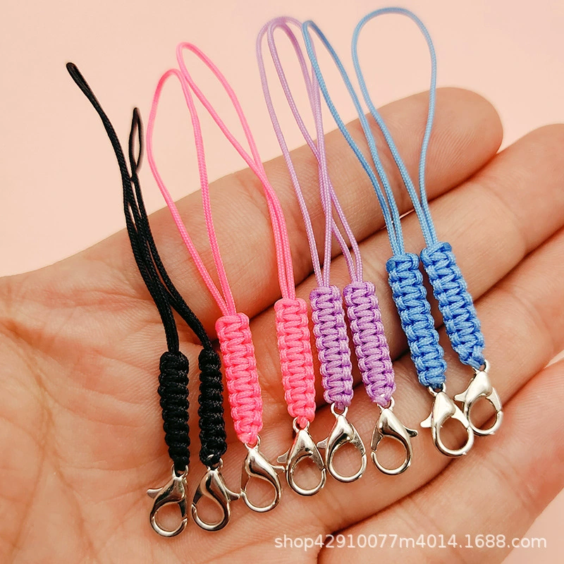 Mobile phone, strap, accessories, short woven pendant, USB flash drive handmade