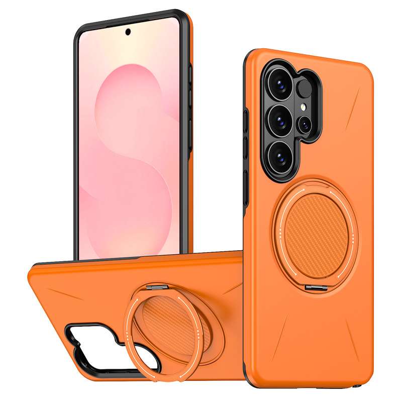 Suitable for S26Ultra Mobile Phone Case, A37 Case, 360-Degree Stand, Magnetic Suction, S26Plus Samsung A57 Anti-Fall Protective Case Suitable for S26Ultra Mobile Phone Case, A37 Case, 360-Degree Stand, Magnetic Suction, S26Plus Samsung A57 Anti-Fall Protective Case