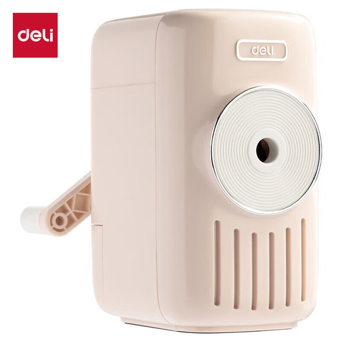Deli pencil sharpener automatic pen feeding pencil sharpener children's student pencil sharpener pencil sharpener pencil planer machine color random