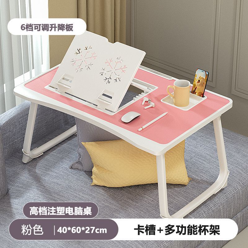 Fábrica directa mesa de computadora de cama pequeña mesa dormitorio plegable mesa de estudio ventana flotante computadora portátil plegable perezosa