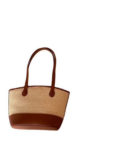 2024 Summer New Women's Bag Large Capacity Shoulder Underarm Tote Bag Fashion Retro Niche Straw Bag for Women