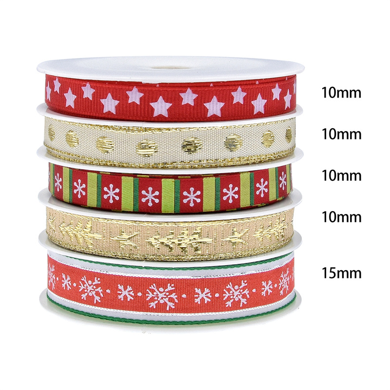 Amazon transfronterizo nueva combinación de traje de cinta de Navidad árbol de Navidad decoración de vacaciones regalo cinta de embalaje en stock