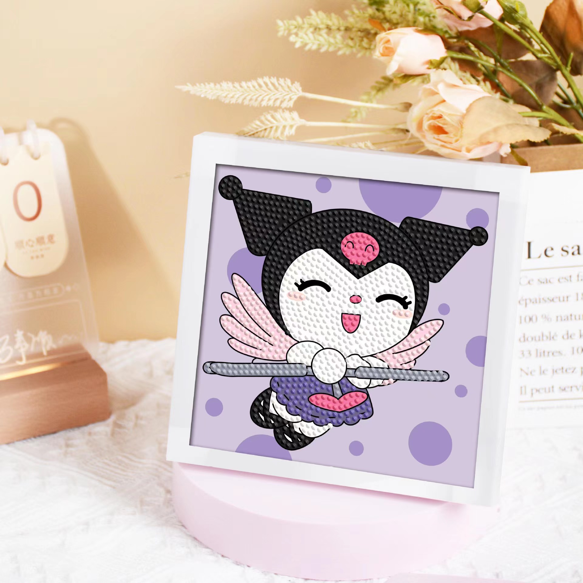 Diamante infantil DIY hecha a mano con material de marco paquete de dibujos animados Sanliou pegatinas de diamante regalo al por mayor pinturas de mampostería