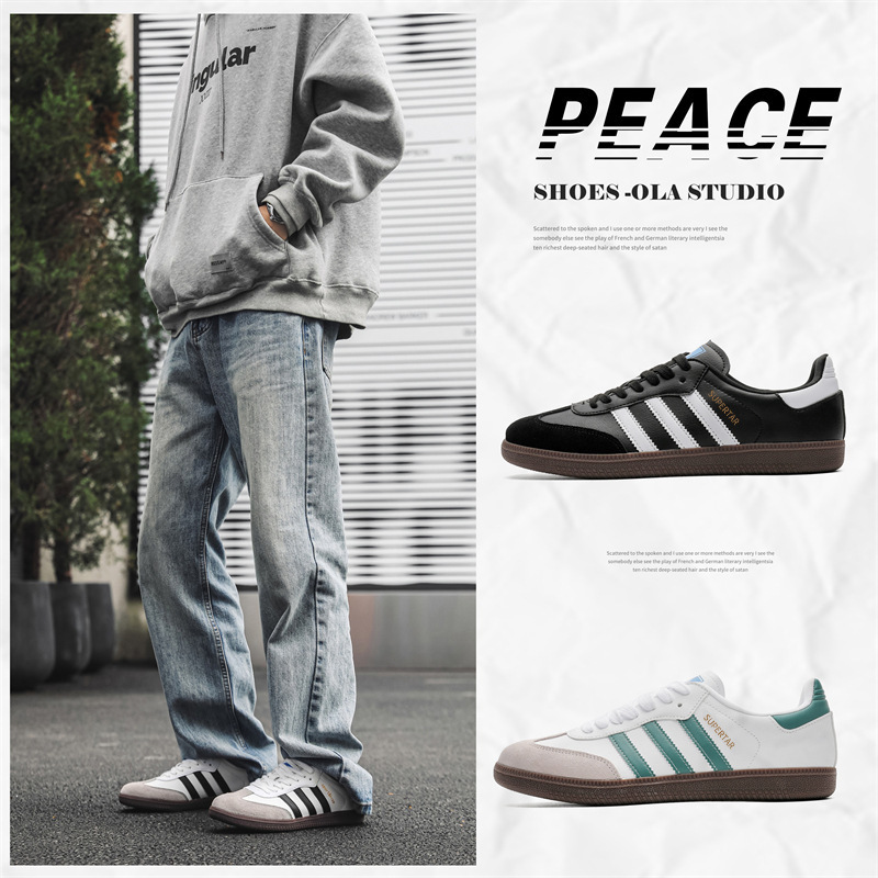 Cross-Border Foreign Trade Internet Celebrity Training Shoes with Rubber Soles for Men and Women, New Pink Casual Shoes Versatile, White Retro Shoes