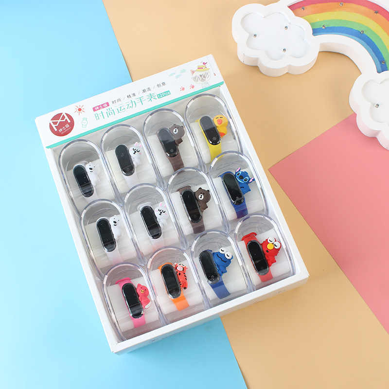Cartoon silicone fashionable children's doll for students