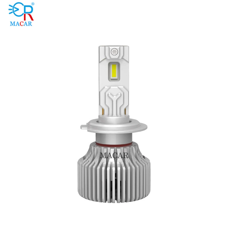 Новые высокомощные 70W автомобильные LED-фары белый свет H7 двойная медная трубка 12V24V HB3HB4 5202 880 автомобиль