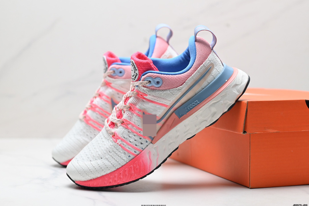 Zapatos Putian React Infinity Run fK2 ligero y transpirable amortiguador Zapatillas deportivas para hombres y mujeres