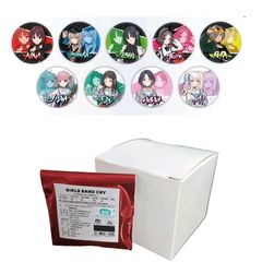 【正規版官谷】泣いている少女バンド百聯バッジmmk nina立牌透カードアニメ周辺