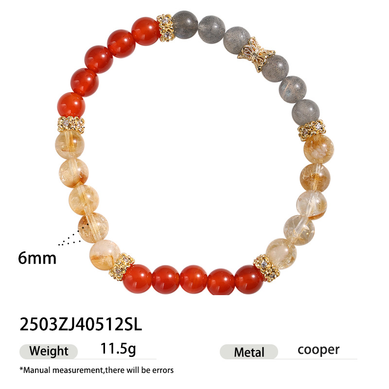 Red de celebridades estilo caliente torre amarilla cristal ojo de tigre calabaza pulsera con cuentas rosa perla real pulsera de cristal natural púrpura mujer