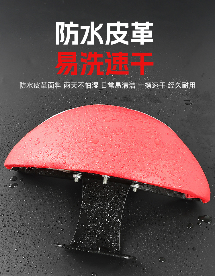 Modified Backrest for Jog I125 Motorcycle, Jog Plus Rear Seat Cushion, Saiying Xunying Backrest and Lumbar Support