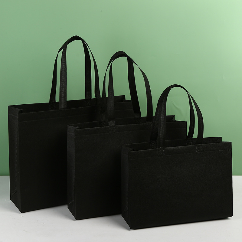 スポット不織布環境に優しいショッピングハンドバッグカスタムプリントロゴ衣料品店ハイエンドプロモーション広告カスタマイズ|undefined