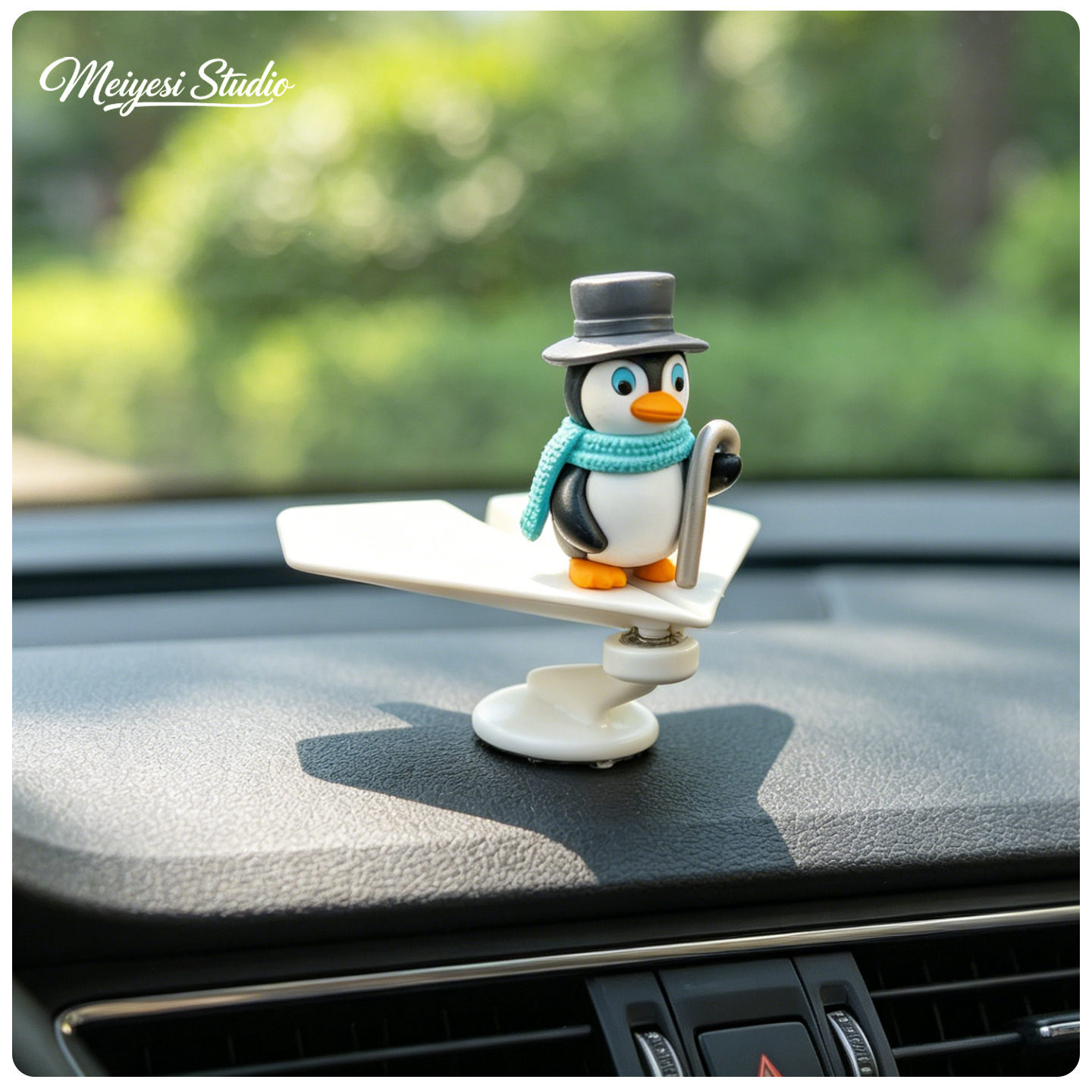 Crayón nuevo avión giratorio 2026 nuevo automóvil adorable joyería de dibujos animados decoración de curación descompresión
