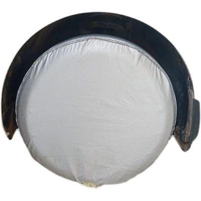 Spare wheel cover — urine-proof, and construction-proof spare