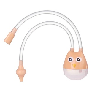 New Cartoon Baby Mouth Suction Nasal Suction Baby Nose Cleaner Newborn Anti-Backflow Catheter Nasal Suction