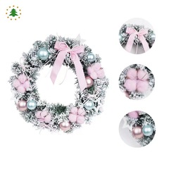 クロスボーダー新しいクリスマス装飾クリスマスガーランド 30 センチメートル/40 センチメートルウィンドウ装飾品ホテル会社吊り装飾品バッチ