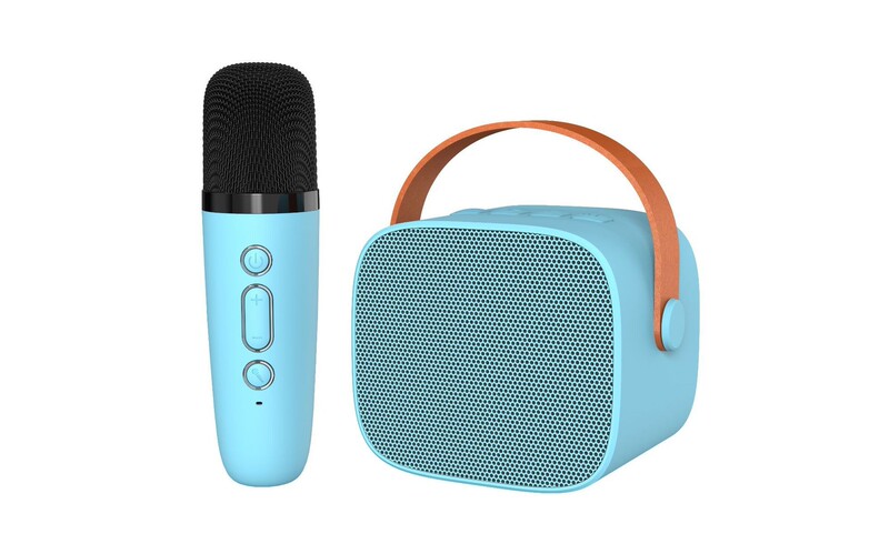 カスタマイズ可能なP2ワイヤレスBluetoothスピーカー、家庭用カラオケマイク一体型、携帯電話カラオケ専用|undefined