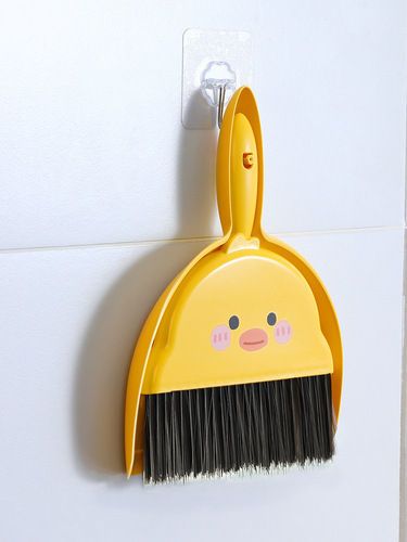 Student small broom and dustpan set household desktop mini dust removal cleaning broom children soft bristle combination broom