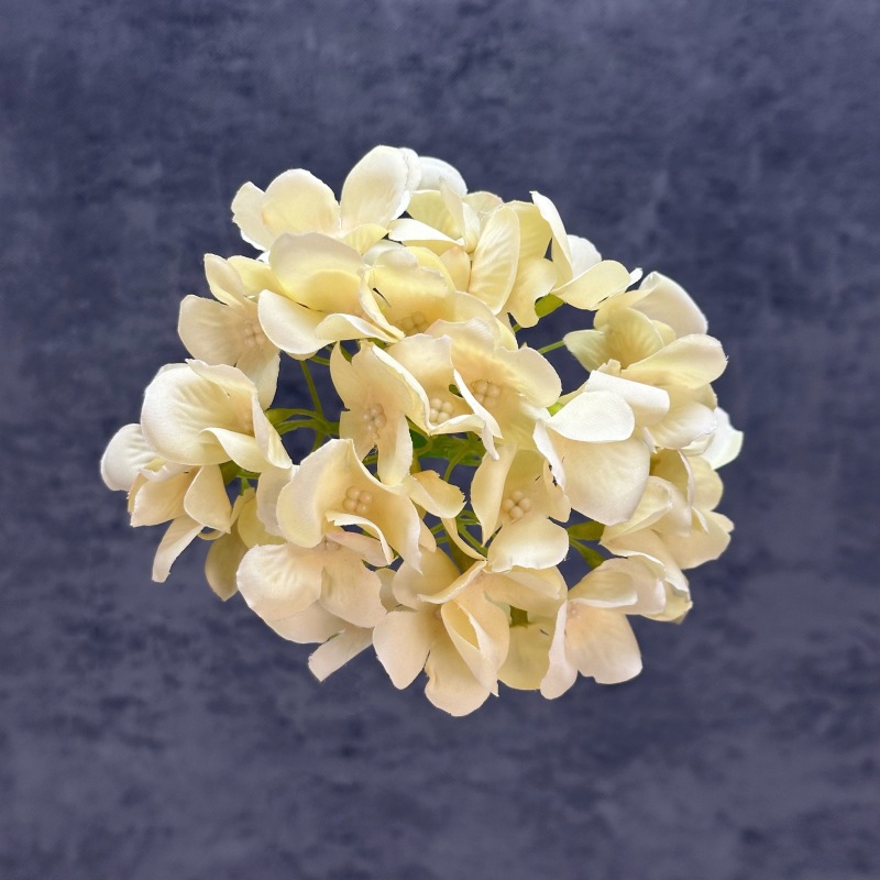 Simulación de 45 piezas de hortenida 15CM flores decorativas para el hogar arreglos de flores decorativos de boda tela de seda transfronteriza adornos falsos flores al por mayor