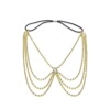 Sexy chain with tassels, fashionable beach elastic strap, European style