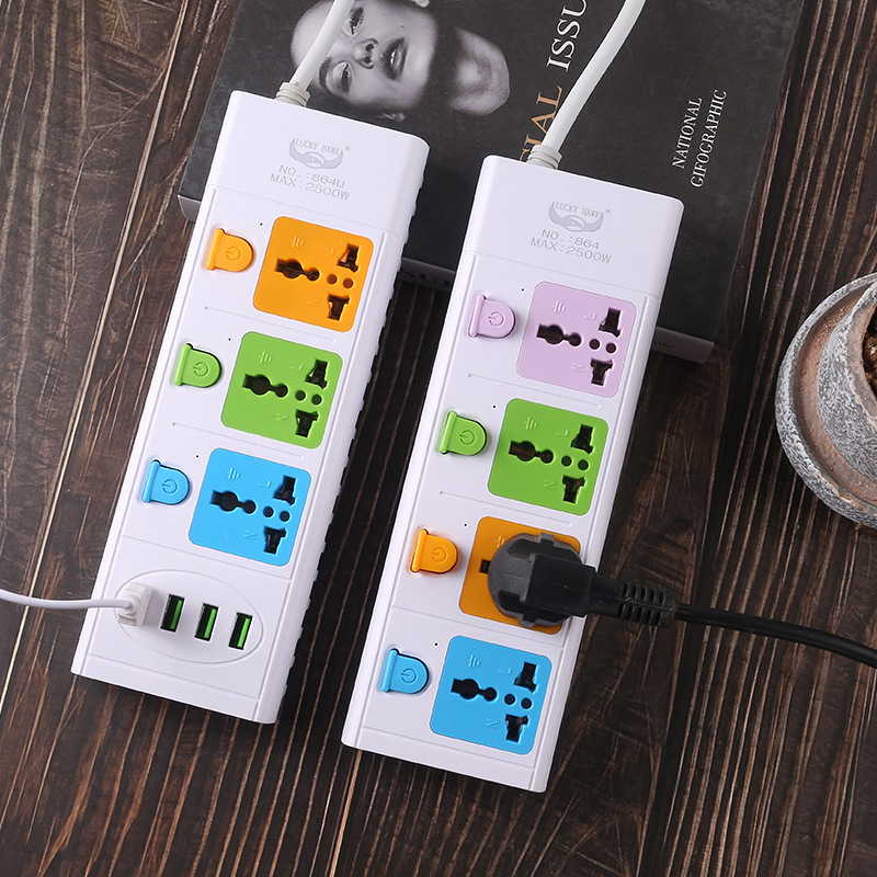 3 4 5 独立多联开关东南亚 菲律宾 印度 中东 非洲 插座 插板