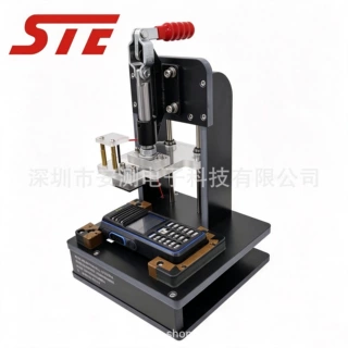 对讲机 FCT 保压夹具 手动快速夹测试治具 通讯主板功能检测工装