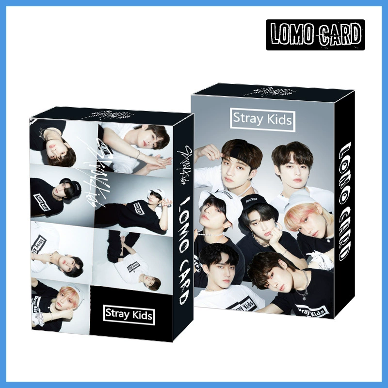 Хитовые звезды вокруг StrayKids Ateez Astro NCT LOMO новая карточка альбома благословение маленькая карточка