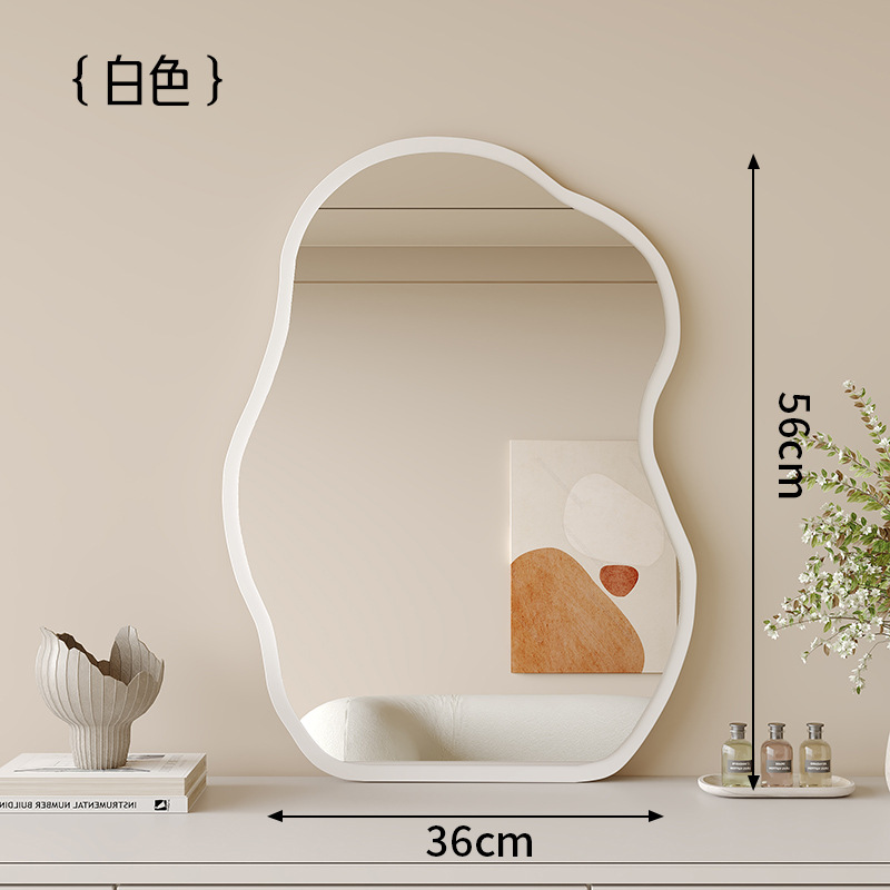 Espejo decorativo retro espejo de maquillaje medieval espejo de vestir espejo de vestir sala de estar se puede colgar en la pared espejo de escritorio espejo de vestir espejo