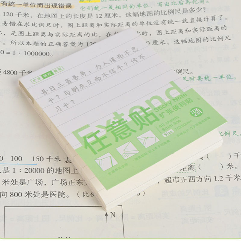 便利贴手账便签学生用高颜值便利贴标纸可粘贴纸留言备忘用ins风|undefined