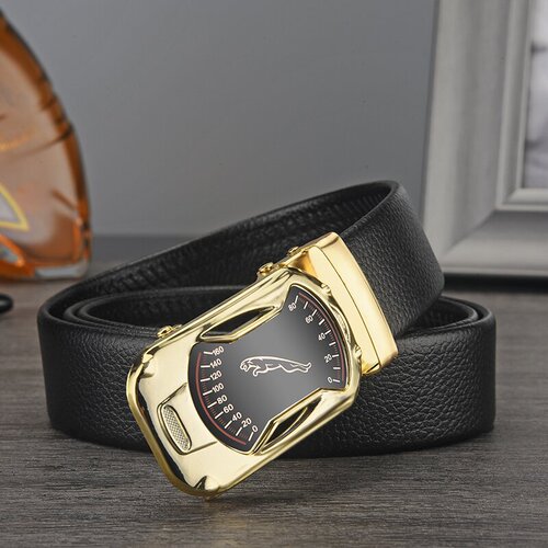 Piper belt men's automatic buckle waistband casual versatile simple men's pants belt factory direct sales 