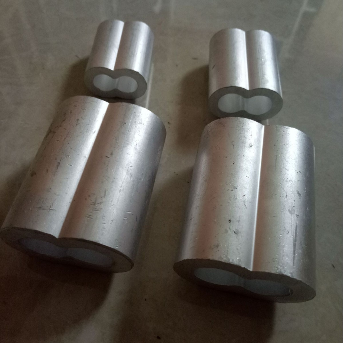 瑞欣索具厂家直销 批发日式铝套 椭圆形铝套  8型铝套  规格齐全