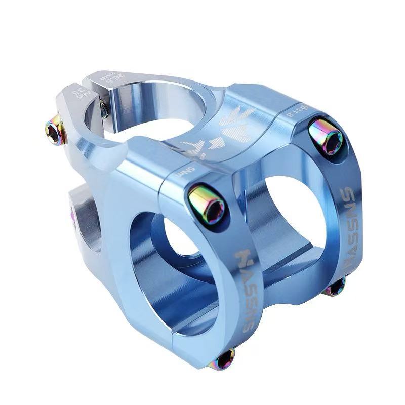 HASSNS ultra-ligero hueco 35MM ligero de alta resistencia velocidad-abajo Riser mountain bike completo proceso CNC mango de aluminio
