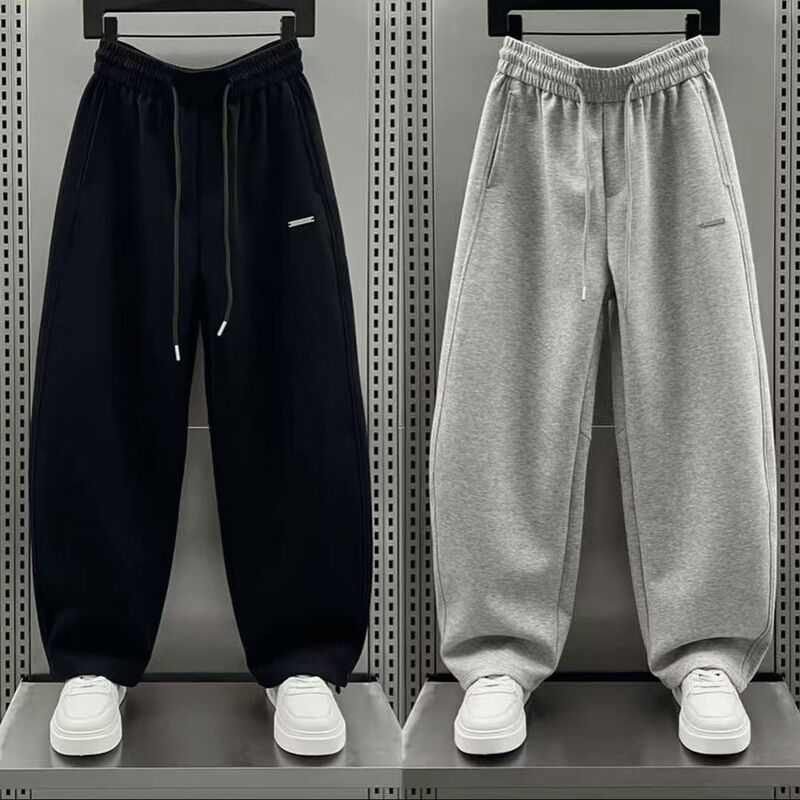 2026 New Spring Collection Loose Heavyweight Casual Straight-Leg Pants for Men Versatile Trendy High-End Trousers for Men 2026 New Spring Collection Loose Heavyweight Casual Straight-Leg Pants for Men Versatile Trendy High-End Trousers for Men